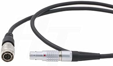 Захранващ кабел HangTon за двигателя Tilta Ядро-M Sony F5 F55 горивната камера Hirose 4-пинов-7pin 12V