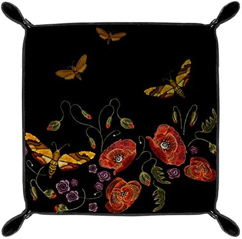 Кожен Органайзер AISSO Color Flower Butterfly на Портфейли, Часовници, Ключове, Монети, мобилни телефони и Офис