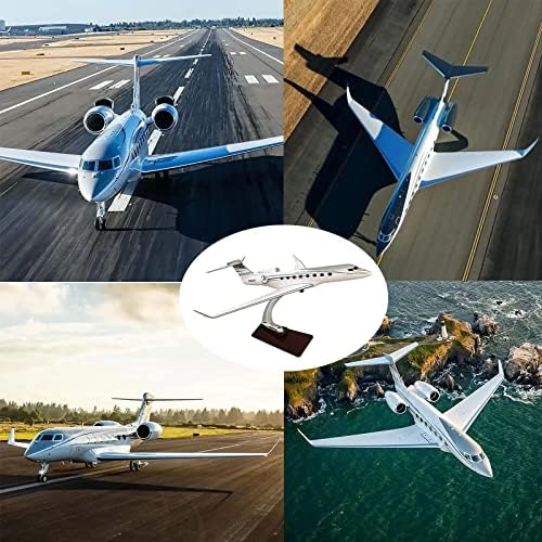 BOLYUM Гълфстрийм G650 Модел на Частен самолет от Смола 1/100 Мащабни Модели на Самолета 12,2 Авиационен Самолет Модел