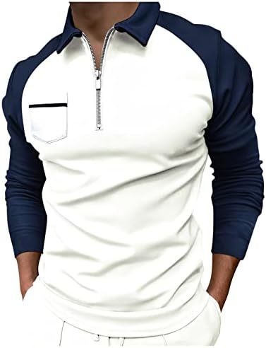 XXBR Риза с къси ръкави с цип за мъже, Новост Пролетта 2022, Шарени Лоскутная Приталенная Тениска с дълъг ръкав