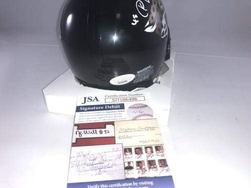 К ' Лейвон Чейссон Подписа мини-Каска Джаксънвил Jaguars Jsa - Мини-Каски NFL с автограф