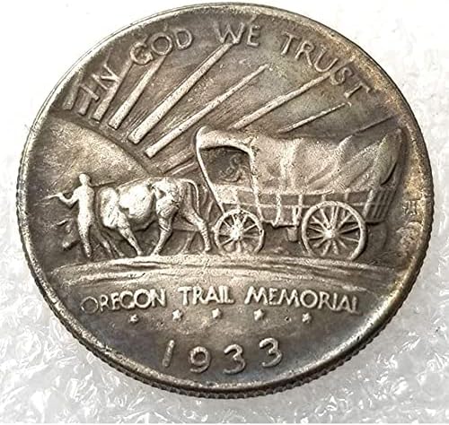 Свободно имитируйте на Възпоменателна монета на Съединените Щати от 1933 г., Стара монета Morgan Орел, Чета историята на американската