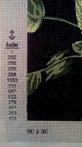 Комплект за бродиране на Гоблени с рисувани въртене на полето, Счетным кръст, Гоблен Рози. 24 x30 10,547 от Gobelinl