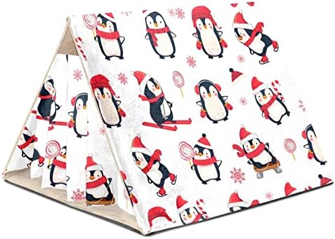 Коледна Шапка Зимна Пингвин, Убежище за Хамстер Къща Легло за един gerbil Катериците Протеин Таралежи Морските
