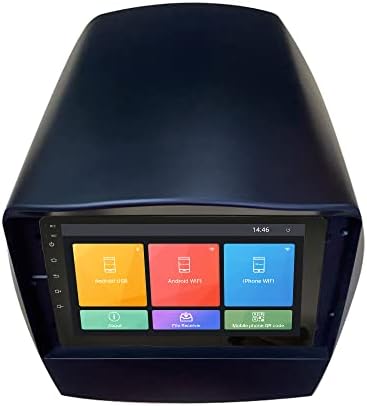 Андроид 10 Авторадио Автомобилната Навигация Стерео Мултимедиен плейър GPS радио 2.5 D Сензорен екран за Hyundai Tucson IX35 2010 Восьмиядерный 3 GB оперативна памет И 32 GB ROM (CarPlay/And