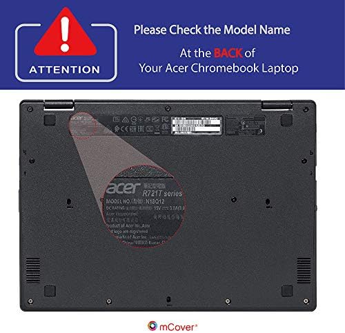 Твърд калъф mCover 2019 за 11,6 Acer Chromebook серията Spin 511 R752T (не е съвместима с Acer C11 C720 / C721 / C730