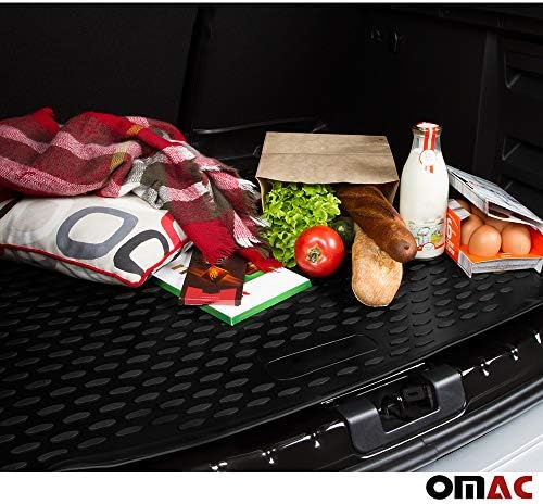 Постелки за багажник OMAC за VW Golf GTI Mk7 от 2015 до 2019 година, 3D Гласове Арьергардные Товарни Втулки, при всякакви метеорологични условия, Без мирис, Тежкотоварни, Гумени, ?