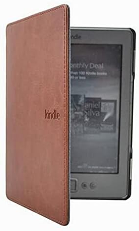ZENGCANG Kindle Cover - кожен калъф за Kindle 4/5, Kindle 4/5, Номер на модела: D01100, устройство за четене на електронни