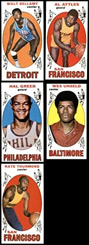 1969-70 Баскетболен комплект Topps (Basketball Set) NM