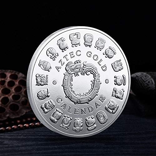 Монета На Точки Лачена Монета Дракон Маите Възпоменателна Монета На Ацтеките С Релефна Корона Монета Реплика