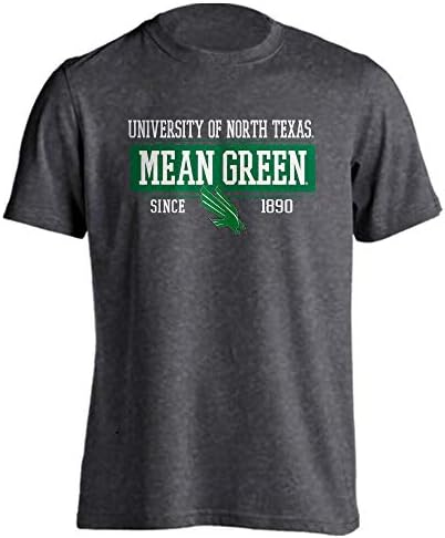 Тениска с къс ръкав - Талисман North Texas Mean Green Bar, създаден като Талисман на North Texas Mean Green Bar