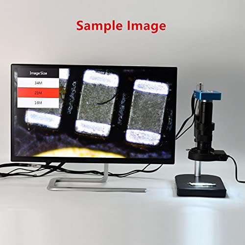 Обзавеждане за лабораторен микроскоп 2K 34MP 1080P 60FPS Електронен Промишлен Микроскоп, Камера 0.5 X Адаптер