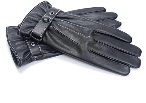 N/A Ръкавици Топло Изолирана Ръкавици с подплата, Велосипедни ръкавици за шофиране със сензорен екран (Цвят:
