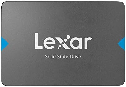Lexar NS100 128 GB (10 бр. в опаковка) 2,5 SATA III Вътрешен SSD-диск, твърд диск, скорост на четене до 520 Mb/сек (LNS100X128G-KANNU)