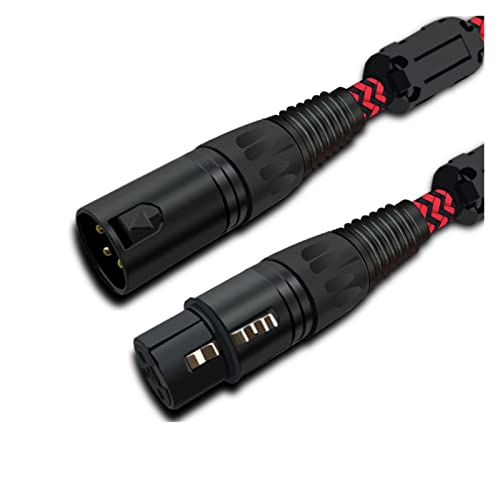 Балансиран удлинительный кабел XLR, Съвместим с усилвател, високоговорител, микрофон, Обикновен 3-пинов аудиокабелем XLR