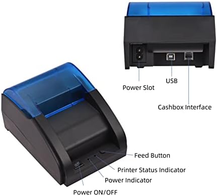 термопринтер проверки dsfen 58 мм с Директен Термични USB връзка и БТ за печат билет за банкноти е Съвместим със системата