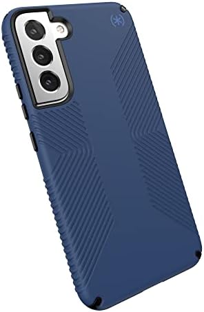 Калъф Speck Products Presidio2 Grip На Samsung Galaxy S22 + Case, Прибрежно-Син / Черен / Бурното Син