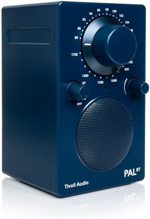 Преносимо Bluetooth AM/ FM-радио Tivoli Audio PAL БТ (в синьо)