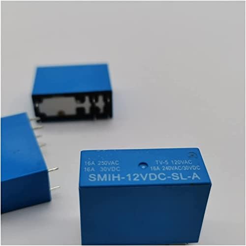 Реле CHANWA 2 бр. Промишлена електронна печатна платка САМ Smih-05v 12 До 24 vdc-sl-a - sl-c 6 pin/8 pin 16A Нормално отворено реле (Размер: 12 vdc-SL-C-8pin)