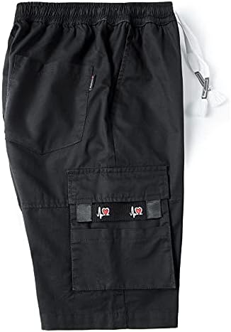 Ymosrh Къси Панталони за Мъже, Мъжки Модерни Панталони, с джоб на съвсем малък, Памучни Пятиточечные Шорти, Панталони,