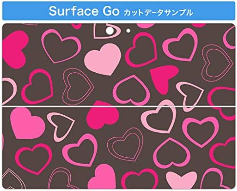 стикер igsticker за Microsoft Surface Go/Go 2 Ультратонкая Защитен Стикер за тялото Skins 000083 С Модел на Сърцето