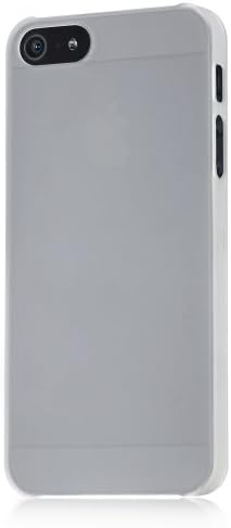 Калъф за PC GGMM с покритие за iPhone 5 / 5S Желеобразный Полупрозрачен Бял iPh00205