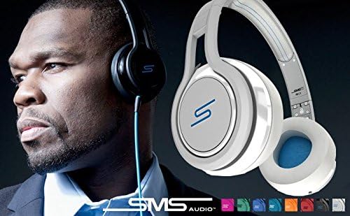 Жични слушалки-втулки Street by 50 Cent (бели)