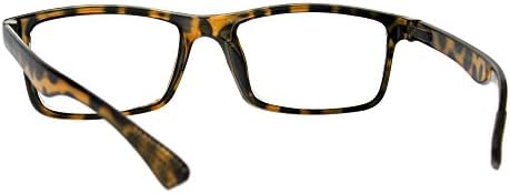 Уголемени Очила За четене В Класическата Пластмасова Правоъгълна Рамка, Унисекс