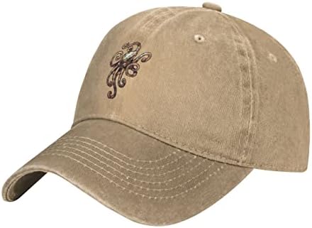 Бейзболна шапка ковбойская шапка за жени, мъже регулируема смешни шапки унисекс възрастни Реколта шофьор на камион шапки