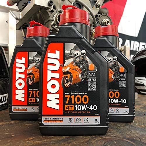 Motul 7100 4T 10W-40 Синтетично масло 4 литра (104092)