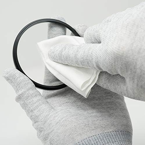Кърпа от микрофибър без кърпичка UES за почистване на лещи, очила, led (8 опаковки - 15 см x 15 см)