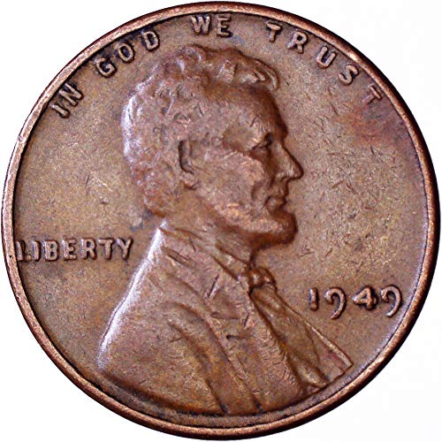 Lincoln Wheat Cent 1949 1C много добро качество