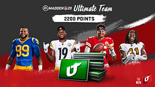 Madden NFL 20: набор от точки MUT 2200 Мадън Points Pack - [Цифров код Xbox One]