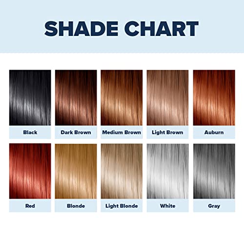Оцветяване и повдигнете с помощта на утолщающей прах - Предлага се в 8 цвята на косата - Покритие на корените - Пискюл за временно оцветяване на косата, която освежав?