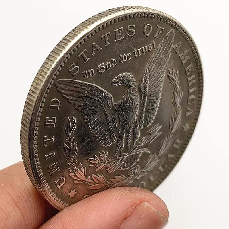 Американска коледна монета 1921 година, антични медна възпоменателна монета от старо сребро, колекция от монети, плавателни