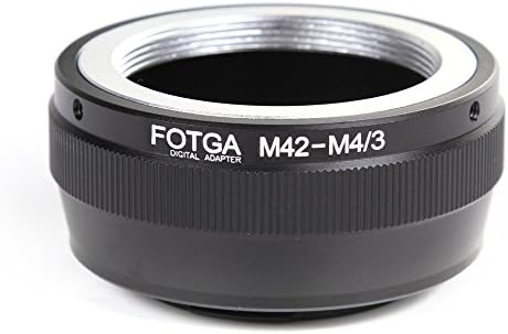 Адаптер за закрепване на обектива Fotga за обектив с монтиране M42 към камерата с монтиране на Micro Four Thirds