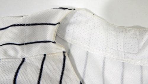 2019 Ню Йорк Янкис Едвин Энкарнасьон 30 Използван В Играта Бяла Риза 150 P Band 7 - Използваните В играта тениски MLB