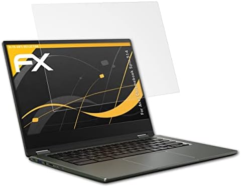 Защитно фолио atFoliX, съвместима с защитно фолио за екрана Acer Chromebook Spin 514, антибликовая и амортизирующая защитно фолио FX (2X)