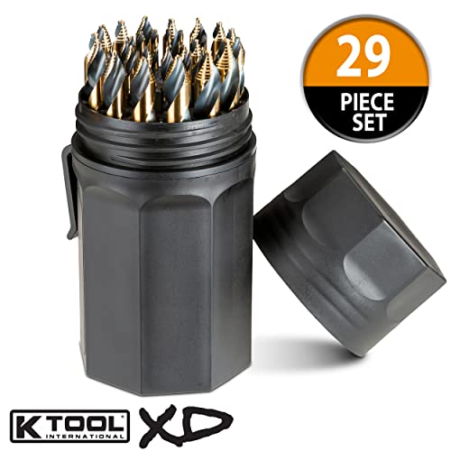 Набор от тренировки K Tool International XD3106 от кобалт и волфрам, за метал, за гаражи, ремонтни работилници