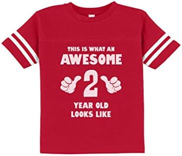 Страхотна 2-Лятна Тениска на 2-ри Рожден Ден За Момичета И Момчета, Тениска от Джърси За Деца