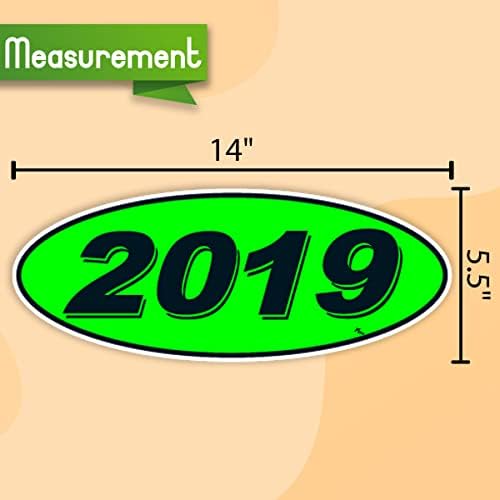 Тагове Versa 2017 2018 2019 2020 Етикети в прозореца автодилера Овалния моделна година, с гордост Направени в САЩ, Стикери на предното стъкло Versa овалния модел, година на зелен