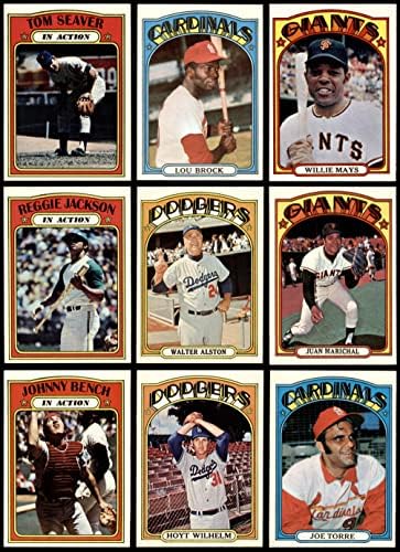 1972 Бейзболен комплект Topps (Бейзболен набиране) NM