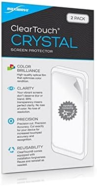 Защитно фолио BoxWave, съвместима с монитор Samsung 24 (S31A) - ClearTouch Crystal (2 опаковки), HD филм за защита на