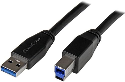 StarTech.com 30-крак кабел USB 3.0 от USB-А до USB-B - M /M - Активен - USB Кабел Type A-A USB Type-B - USB Кабел 3.1 Gen