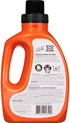 Permatex 22340-6PK Средство за пране на Fast Orange Мазнините X Mechanical's, 40 течни унции (опаковка от 6 броя)