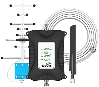Усилвател на сигнала на клетъчната комуникация за дома Засилва клетъчната връзка 3G и 4G LTE 5G в диапазон 2/4/5/12/13/17/25
