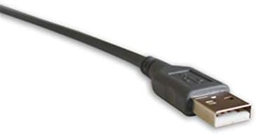USB Кабел за Четец баркод скенер Datalogic D100 GD4130 QD2130 GD4430 QW2120 QD2100, 9-крак Спирален кабел