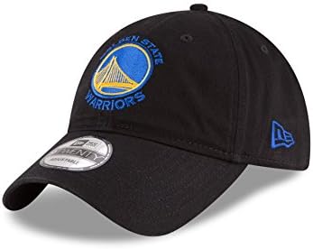 Бейзболна шапка на NBA Golden State Warriors Core Classic 9Twenty Регулируеми, Черна, Един размер
