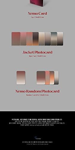 Lee JinHyuk 5ight 5-ти мини-албум на НЕМО Версия на платформата на Немо card + фотокарточка на яке + фотокарточка Немо
