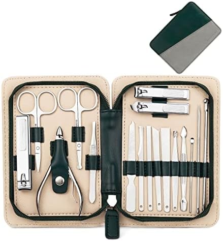 DAIKMZ Маникюр, определени, Педикюрные комплекти, Машина за рязане на ноктите, Инструменти за нокти от неръждаема Стомана, Ножица